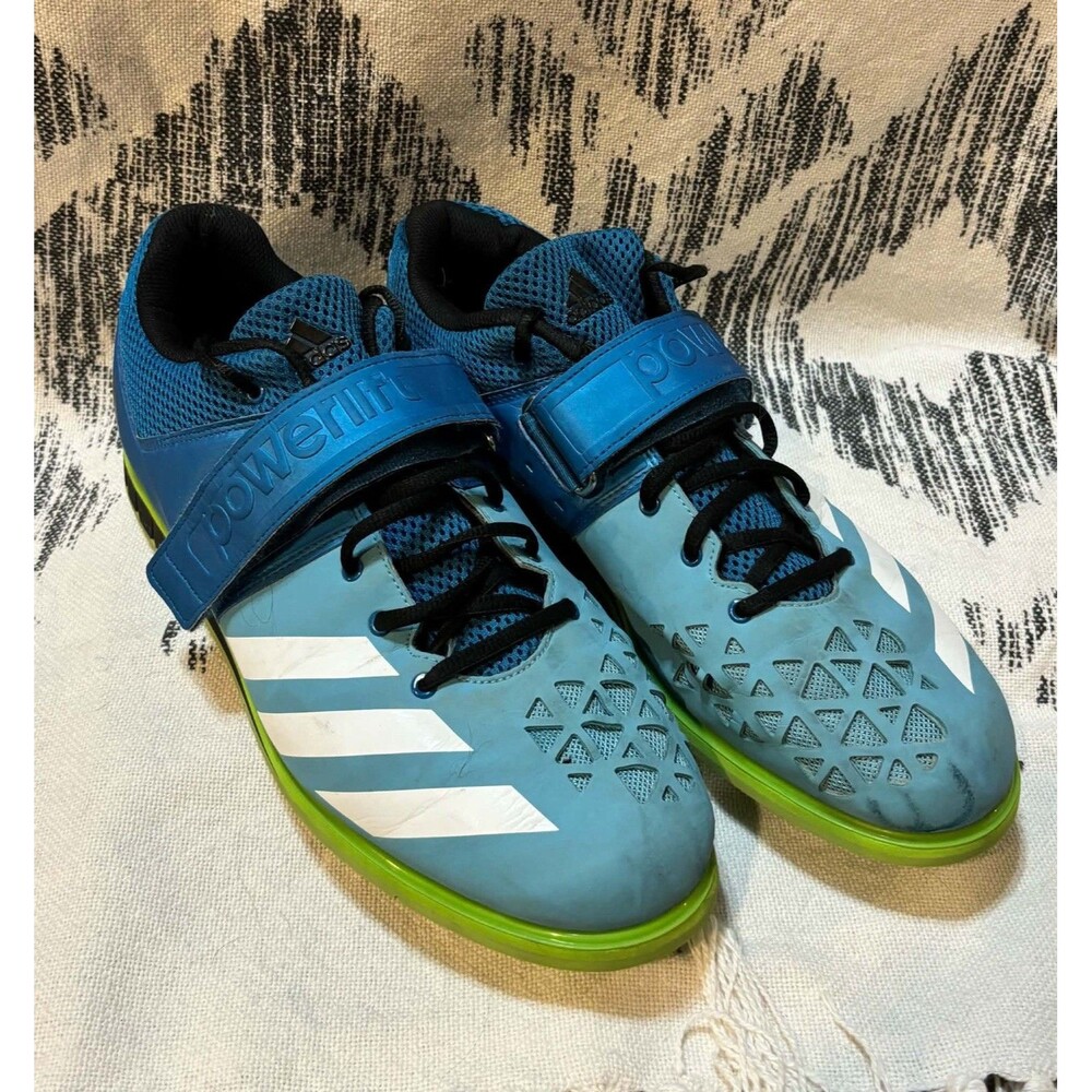 Adidas Shoes Men’s Powerlift Training Weightlifting Shoes Sneakers Men’s Size 13